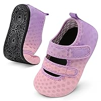 BARERUN Toddler Water Shoes Boys Girls Quick Dry Barefoot Aqua Shoes for Swim Pool Beach Non Slip Breathable Sandals Lightweight Summer House Slippers