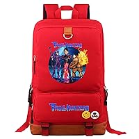 Unisex Teen Trollhunters Novelty Daypack,Student Lightweight Bookbag Large Waterproof Rucksack for Travel