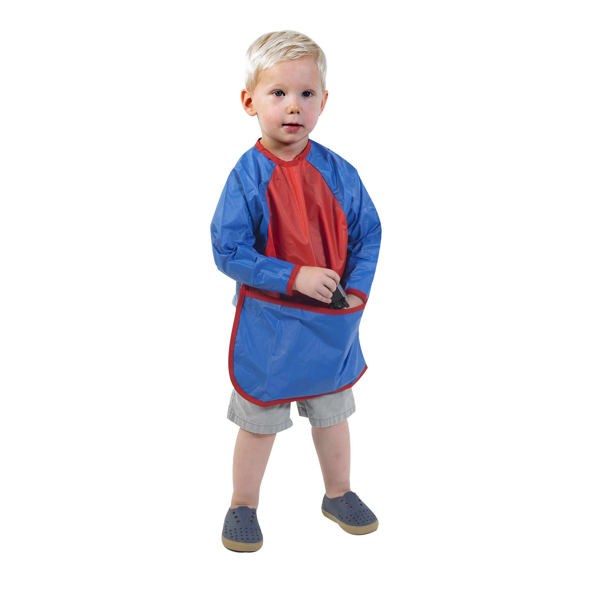 Children's Factory Small Washable Smock, Classroom Painting & Art Smock for Kids & Toddlers, Ideal for Preschools/Homeschools/Playrooms/Daycares