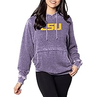chicka-d Women's Standard Burnout Everybody Hoodie, Grape, Small