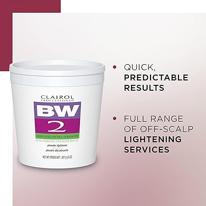 Clairol Professional Bw2 Lightener for Hair Highlights, 8 oz.