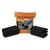 QD1224-6 Water Activated Flood Bags 1ft x 2ft, 6-Pack