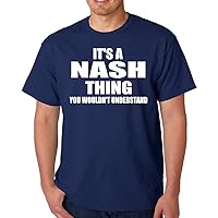Gildan NASH Thing Navy Blue T Shirt