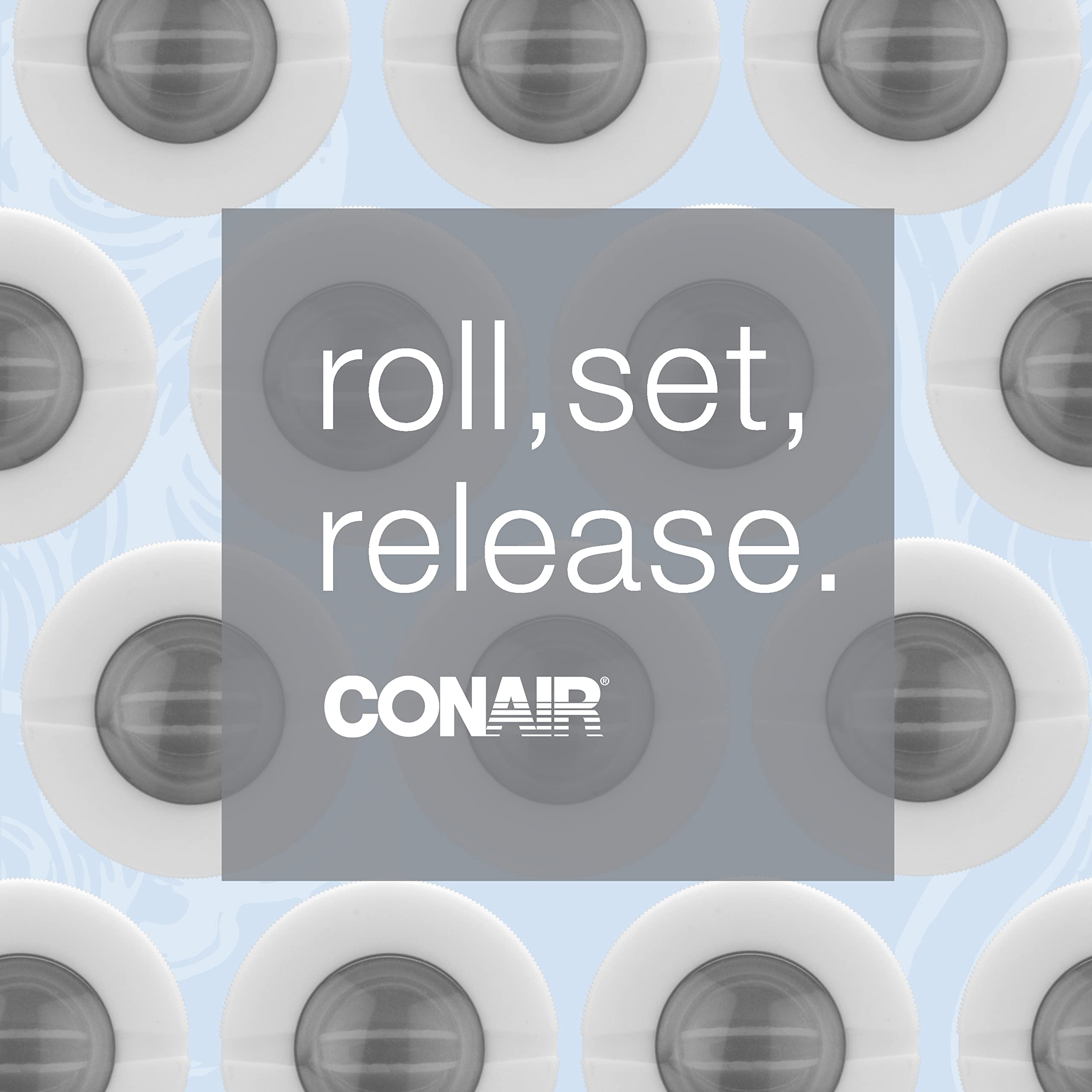 Conair Ceramic 1 1/2-inch Hot Rollers, Super Clips Included, Perfect for Travel Domestic and Aboard with Dual Voltage