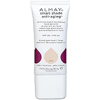 Almay Smart Shade Anti-Aging Skintone Makeup 200 Light/Medium 1 Ounce