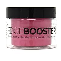 (2Pack) Style Factor Edge Booster Strong Hold Water-Based Pomade 3.38oz (Cherry)