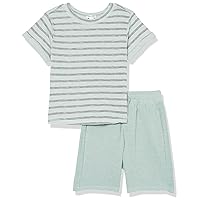 Splendid baby-boys Kids Santa Barbara Stripe Short Sleeve SetBoys Toddlers Short Set