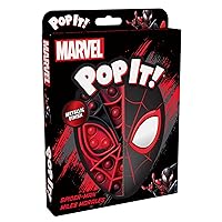 Buffalo Games - Pop It! - Spider-Man Marvel Miles Morales Metallic