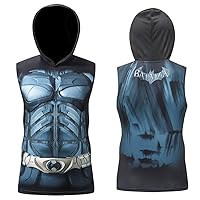 Men’s Sleeveless Hoodie Gym Tank Tops Bodybuilding Sleeveless Workout Hoodie Muscle Cut Off Sweatshirt for Men