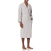 Amazon Essentials Men's Lightweight Waffle Robe (Available in Big & Tall)