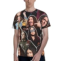 Weird Al Yankovic Collage T Shirt Mens Novelty Tee Summer Exercise Round Neckline Short Sleeves Clothes