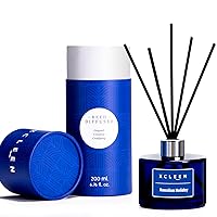 Reed Diffuser Set, 6.7 Oz Hawaiian Holiday Scented Reed Diffuser, Home Fragrance Oil Diffuser with Sticks, Great Air Fresheners for Bathroom