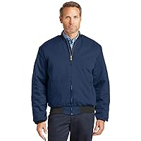 Flame Resistant 9 oz Twill Cotton Excel FR Regular Team Jacket, Navy, 2X-Large