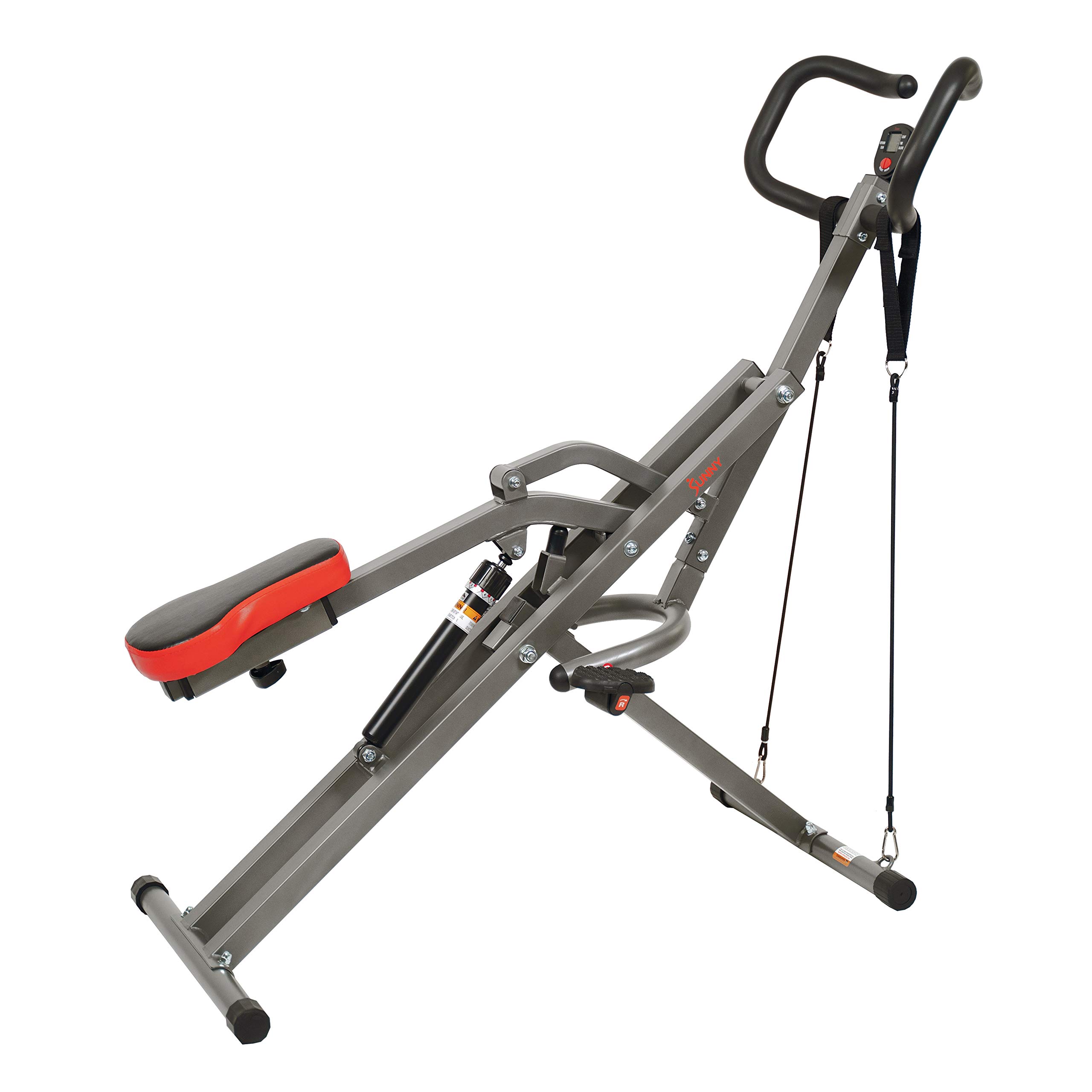 Sunny Health & Fitness Row-N-Ride® PRO Squat Assist Trainer, 300 LB. Capacity - SF-A020052