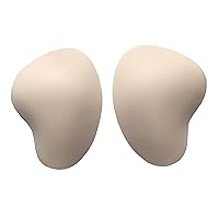 BIMEI 2PS Self-adhesive Sponge Thigh Pads Hip Pads Sponge Thigh Pads Hip Lifting Pads Crossdressing (M, Beige Mini)