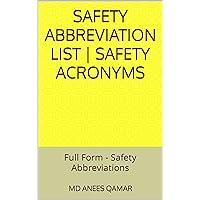 Safety Abbreviation List | Safety Acronyms: Full Form - Safety Abbreviations