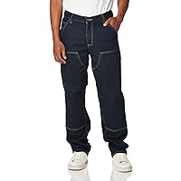 Carhartt mens Rugged Flex Relaxed Fit Double-front Jean Work Utility Pants, Erie, 32W x 32L US
