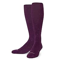 Comrad Recycled Cotton Knee High Socks - 15-20mmHg Graduated Compression Socks - Soft & Breathable Support Socks, Unisex