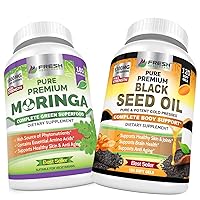 FRESH HEALTHCARE Moringa and Black Seed Oil - Bundle