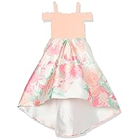 Speechless Girls' Off The Shoulder High Low Party Dress