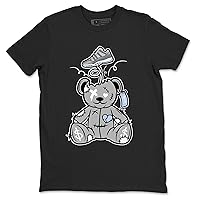 11 Retro Cool Grey Design Surprise Teddy Bear Sneaker Matching T-Shirt