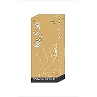 Big B-36 Breasts Massage Oil to Improve Bosoms Size and Shape 6 Packs of 100 ml