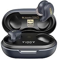 TOZO Golden X1 Wireless Earbuds Balanced Armature Driver and Hybrid Dynamic Driver, Bluetooth Headphones OrigX Pro, LDAC & Hi-Res Audio Wireless, Noise Cancellation Headset Galaxy Blue/Black