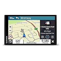 Garmin DriveSmart 65 MT-S with Amazon Alexa, 6.95 Inch Sat Nav with Alexa Built-in, Edge-to-Edge Display, Full Europe Map Updates, Live Traffic, Hands Free Calling, Voice Commands and Smart Features
