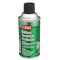 CRC Battery Terminal Protector, 7.5 Wt Oz, Lead-Free, Enhances Battery Life, Prevents Corrosion-Related Leakage, Aerosol Spray