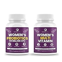 Mommyz Love Womens Multivitamin for Hormonal Balance, Antioxidant Defense, Immune Support Plus Probiotics for Women Digestive Health and Balance pH Levels
