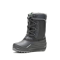 Kamik Boys' Luke 4 Waterproof Winter Boot Black 3 Medium US