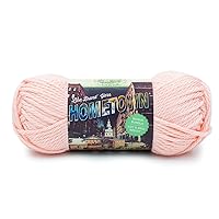 (1 Skein) Lion Brand Yarn 133-101 Hometown Bonus Bundle Yarn, Providence Pink