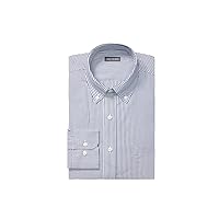 Van Heusen Mens Dress Shirt Regular Fit Pinpoint Stripe