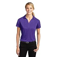 Womens Heather Contender Polo (LST660) -Varsity Pu -4XL