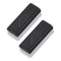 Celluliarze USB C Coupler USB C Female to Female Adapter (2 Pack) 240W 40Gbps Type C Extender Connector Video Thunderbolt 4/3 Data for Steam Deck Switch Notebook Tablet Phone (3 Pack, Plastic)