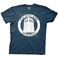 Doctor Who No Boss No Bills Mens Navy Blue T-Shirt (S)