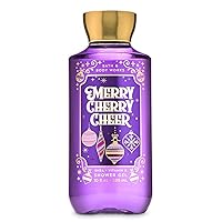 Bath and Body Works Merry Cherry Cheer Shower Gel with Shea + Vitamin E, 10 fl oz