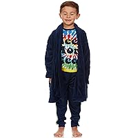 Freestyle Revolution Boys & Toddler Long Sleeve Top, Pajama and Robe Set, 3-Piece, Sizes 2-12Yrs
