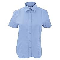 Ladies Workwear Oxford Short Sleeve Shirt