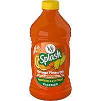 V8 Splash Orange Pineapple Flavored Juice Beverage, 64 FL OZ Bottle