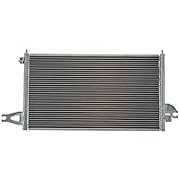TRQ AC Condenser A/C Air Conditioning Direct Fit Compatible with 02-06 Acura RSX