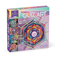 Craft-tastic – All About Me Quiz Art – Craft Kit – Answer Fun Questions to Make a Personalized Piece of Art – Ages 8+