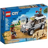 LEGO City Safari Off-Roader 60267 Off-Road Toy, Cool Toy for Kids (168 Pieces)