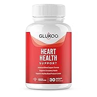 Heart Health Supplement - Supports Cardiovascular Function to Health, for Circulations, Healthy Heart, Balanced and Healthy Blood Levels, Complete Heart Health Supplement for Men & Women