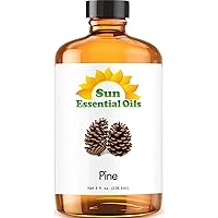 Sun Essential Oils 8oz - Pine Essential Oil - 8 Fluid Ounces