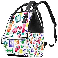 Summer Fruit Juice Diaper Bag Backpack Baby Nappy Changing Bags Multi Function Large Capacity Travel Bag