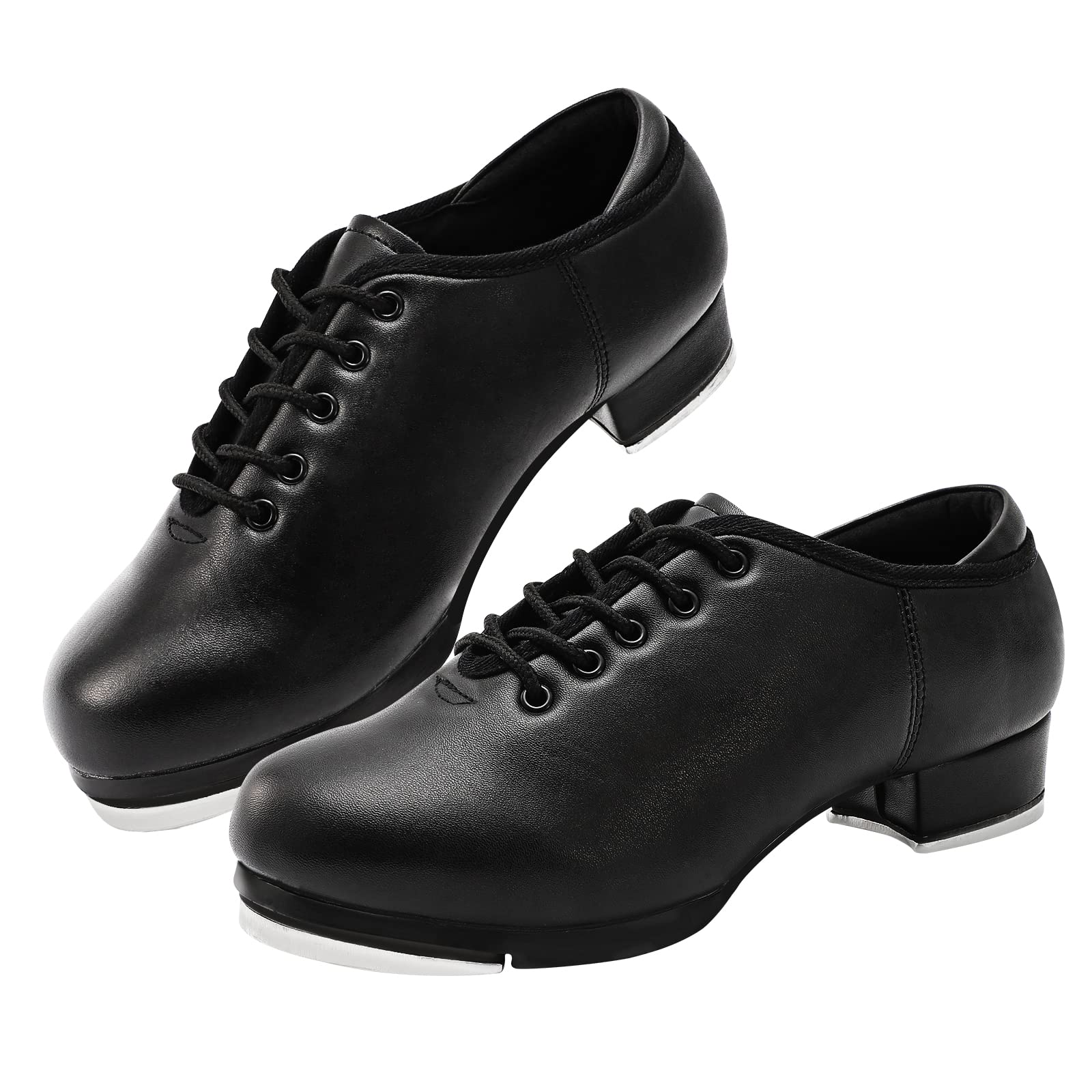 Child Jazz Tap Dance Shoes for Unisex Girls and Boys (Toddler/Little Kid/Big Kid)