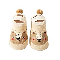 Autumn Children Toddler Boys and Girls Socks Shoes Floor Sports Non Slip Light Slip On Cute Cartoon Boys School Shoes