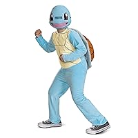 Disguise Boys Squirtle Costume, Official Pokemon Deluxe Kids Costume With HeadpieceCostume
