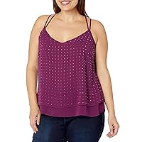 City Chic Women's Citychic Plus Size Top Strappy Nail